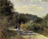 Pissarro, Camille - A Road in Louveciennes